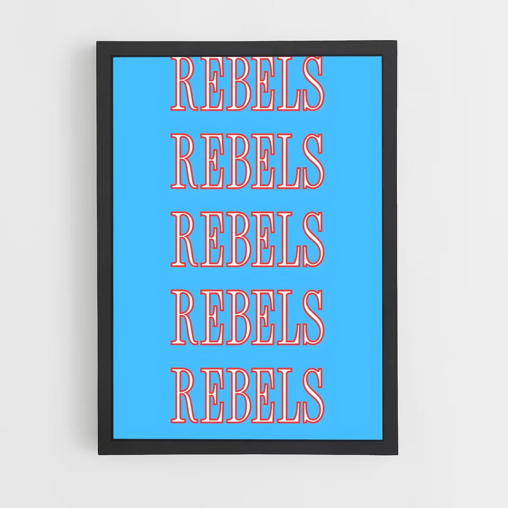 Poster Rebels Unleashed – affiche Baseball (vue 2)
